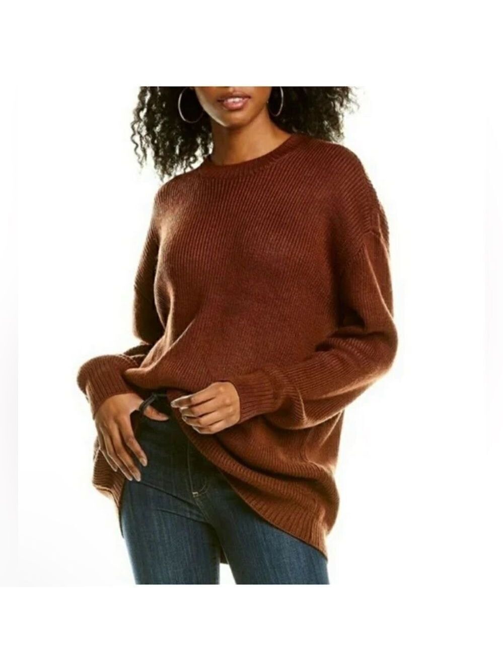 WeWoreWhat Danielle Bernstein Oversized Knit Sweater